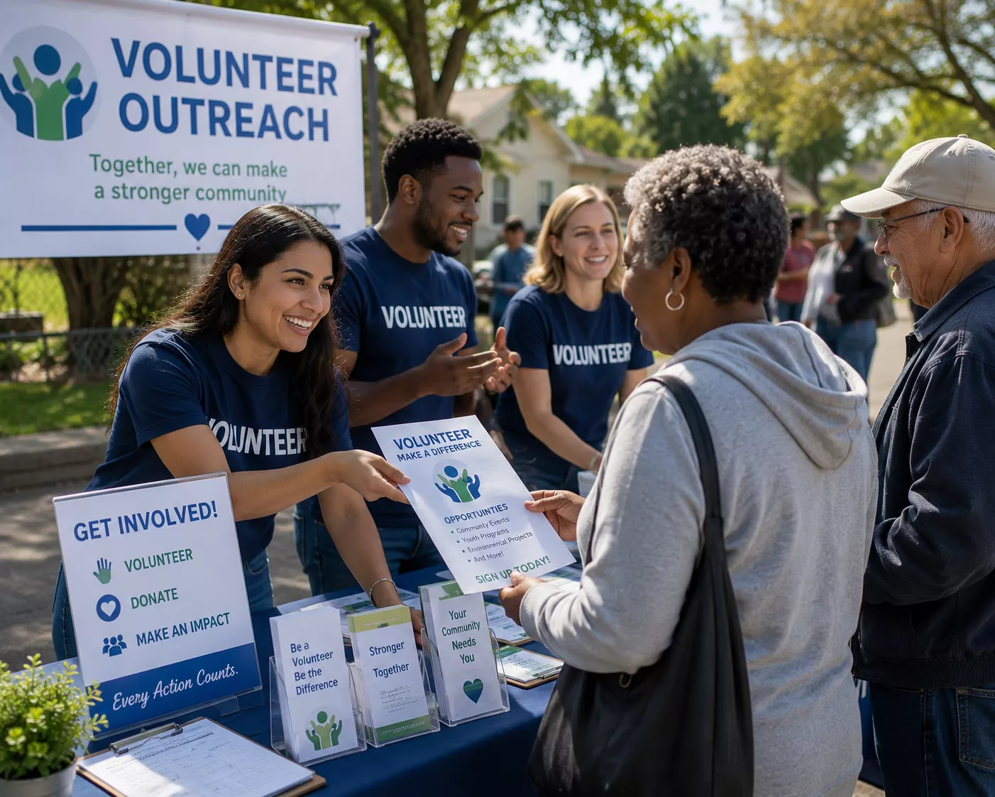 Volunteer outreach activity